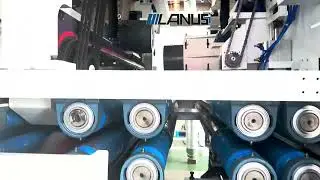 Deburring parts after punch press &ndash; removing sharp edges edge rounding final surface finishing