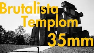 Wotruba Kirche | Brutalista templom analóg filmen