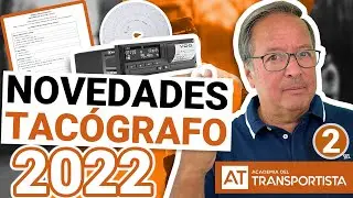 TACOGRAFO NOVEDADES 2022 | ¿Sigue siendo valido el certificado de actividades? | AT