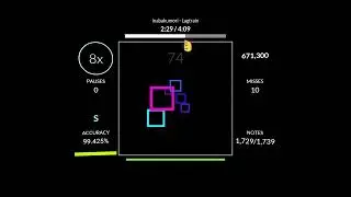 Lagtrain in yet another rhythm game