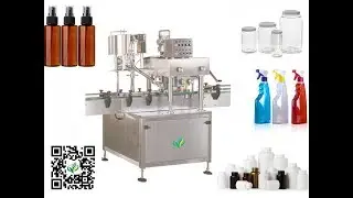 sprayer trigger bottle capping machine mist spray pump lid screw equipment  tightener for USA client