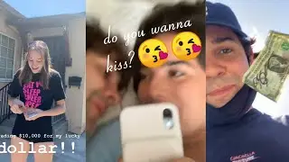 David Dobrik tries to kiss Natalie, his Assistant.
