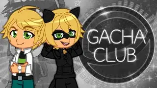 Adrien/Cat Noir Miraculous tutorial on Gacha Club 🐱