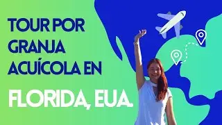 Tour por granja acu&iacute;cola en Florida, EUA.