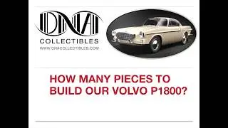 DNA Collectibles - Nr. pieces in one 1/18 scale model car
