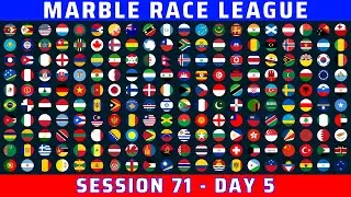 200 Countries 199 Eliminations Marble Race League Session 71 Day 5