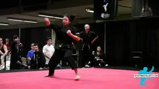 Dayna Huor Womens Forms Run offs 2016 AKA Warrior Cup