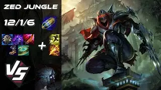 JUNGLE Zed vs Kindred - EU Challenger Patch 25.20