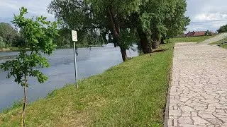 Tokaj, délutáni séta. 2024.05.11. Full HD-video