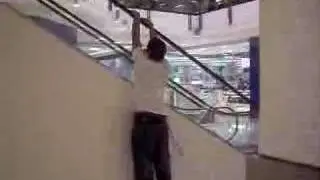 escalator stunt