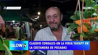 Claudio Corrales-en la Feria Tavapy en la Costanera de Posadas&bull;GLOW TV