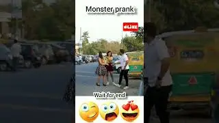 KIDNAPING PRANK ON CUTE GIRLS‼️ MONSTER PRANK ❕SAM KHAN || #shorts #samkhan #prank #explore