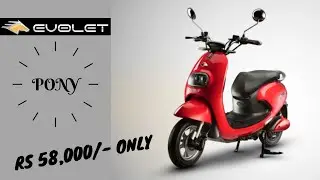 EVOLET PONY || CHEAPEST ELECTRIC SCOOTER || ENGLISH