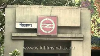 Rithala Metro station