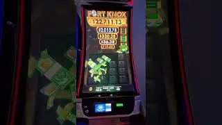 Fort Knox Slot Machine Bonus! #slots