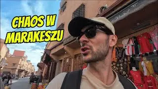 Marakesz w chaosie: motocykle, osły i scamerzy!