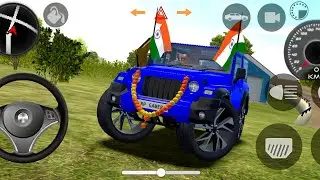 Modified Mahindra Thar Car Games: Indian Cars (gadi wala game)-Car Game Android Gameplay 2026 
