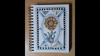 Zentangle Project pack 21 Challenge 3 Tangle Ravel and Cubine.
