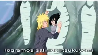 Naruto y Sasuke se liberan del tsukuyomi infinito//En Boruto Generaci&oacute;n//