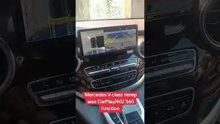 Мультимедіа на Mercede V class 8+64GB/8*2.0Ghz/4G modem /CarPlay/Android Auto/function 360