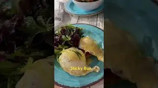 Sticky Bun Brunch Vibes #BrunchVibes #Foodie #LiveMusic #BreakfastGoals #LocalEats #viral #fyp