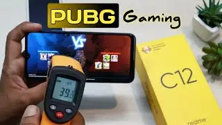 Realme C12 PUBG Gaming Review || Battery Drain Test & Heat test🔥🔥
