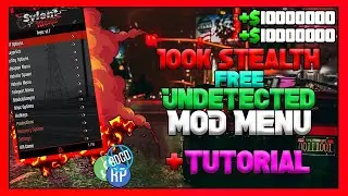 GTA V Online PC 1.50 | 15 MILLION STEALTH BEST PAID MOD MENU | MONEY + RP (Undetected) | + Tutorial