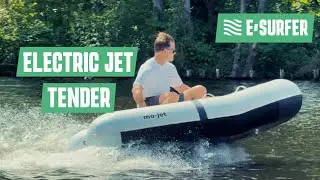 Electric jet tender boat