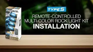 How to Install TYPE S ELEVATE Remote-Controlled Multi-Color Rock Lights Kit &ndash; LM533170-6/2