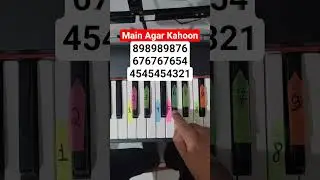 🎶 Viral TikTok Song &ndash; Main Agar Kahoon Piano Tutorial 🎹