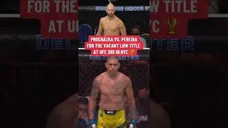 Will Prochazka or Pereira win the LHW title at #UFC295? 🔮