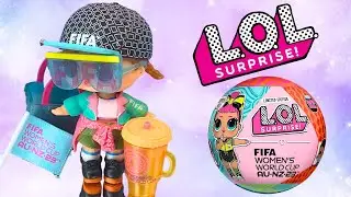 {ASMR} Ultra Rare L.O.L. Surprise! FIFA Soccer Unboxing