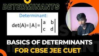 Determinants Class 12th | Mathematics Class 12 | Part-1 | Ultimate Study
