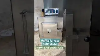 Muffle furnace GMP model #laboratorytesting #machine #pharmafarm #pharmaceuticalcompanies