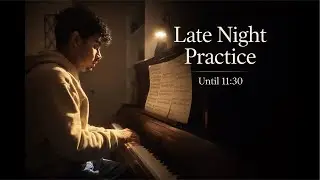 Late-Night Piano Practice Until 11pm (Calm / Focus / Study)