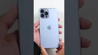 iPhone 13 Pro Max Sierra Blue ASMR Unboxing | #Shorts