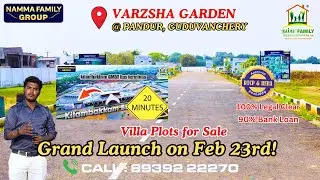 Premium Villa Project @ Guduvanchery✨ Varzsha Garden DTCP approved | NFBD Pvt. Ltd. #nfbd