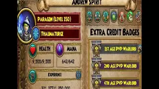 Wizard101 1st age warlord ice im back!! in Wallaru