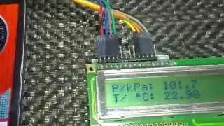 MPX4115A Barometric Pressure Sensor with ATMega48V