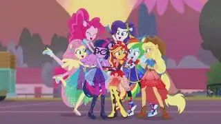 (Multi Language) Mane 7 Defeats Wallflower- Equestria Girls-Forgotten Friendship