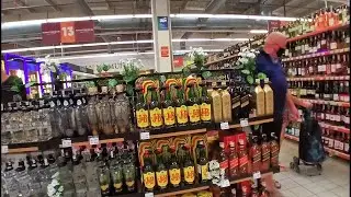Fethiye supermarket walk: how expensive is alcohol in Turkey? (2021)