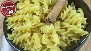 MACARRÃO DOCE,  MACARRÃO CHURROS, DELICIOSO E FÁCIL DE FAZER