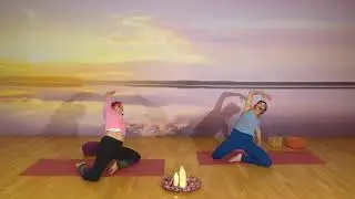 SANFTER YOGA FLOW mit Alina & Stephanie - ONLINE YOGA - ONLINE KURSE