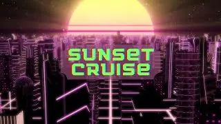 Blues Q's  -  Sunset Cruise  (80s Synthwave)