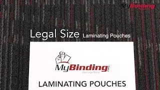 Laminating Pouches Legal Size