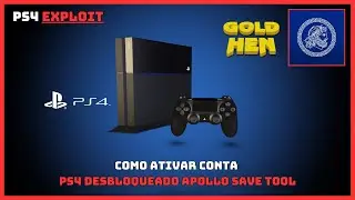 COMO ATIVAR CONTA NO PS4 DESBLOQUEADO PELO APOLLO SAVE TOOL