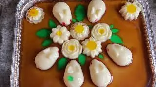 April 13, 2025  Cream Cheese Flan & coffee Jelly #food #jelly #Flan