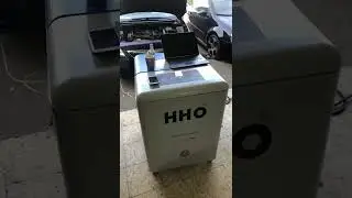 Visual data comparison of cleaning effect of HHO carbon removal machine