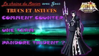 PANDORE TRIDENT COMMENT COUNTER LA COMMANDANTE DES ENFERS #ssa #SaintSeiyaKOTZ #SaintSeiyaAwakening