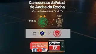 Grande Final do Campeonato Municipal de Futsal 2025 em Andr&eacute; da Rocha 🏆⚽
